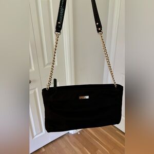 Kate Spade Black Bow Clutch